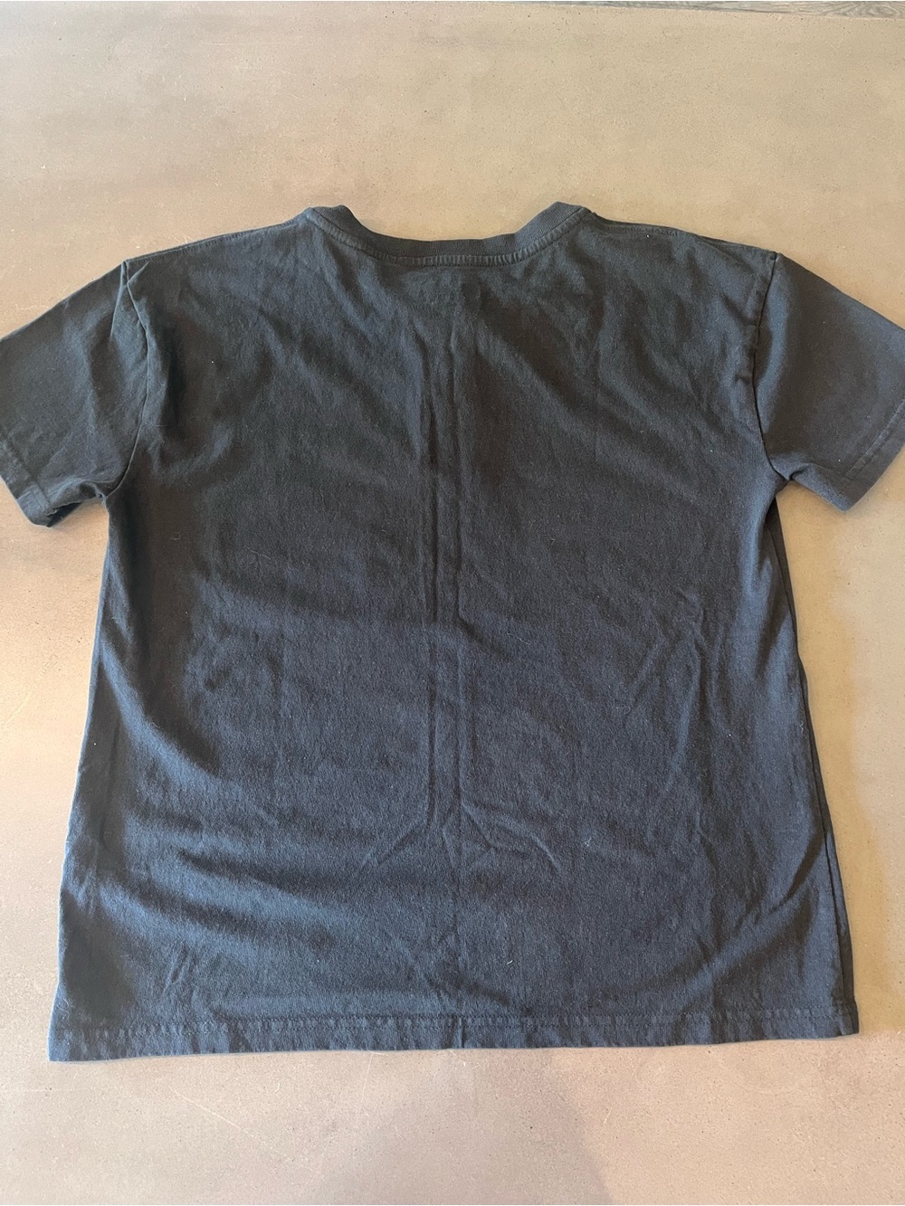 Small Carhartt Loose Fit Black Short-Sleeve Henley Pocket Tee - Picture 6 of 6